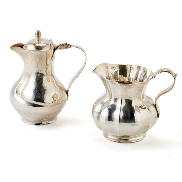 Two silver jugs  - Auction SILVERWARE - Faraone Casa d'Aste