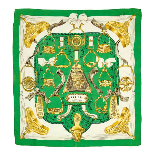 Hermes - Foulard Hermès in seta