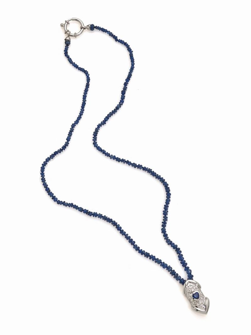 Collana Zaffiri