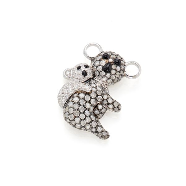 Faraone : Faraone gold pendant with Diamonds  - Auction JEWELS AND WATCHES - Faraone Casa d'Aste