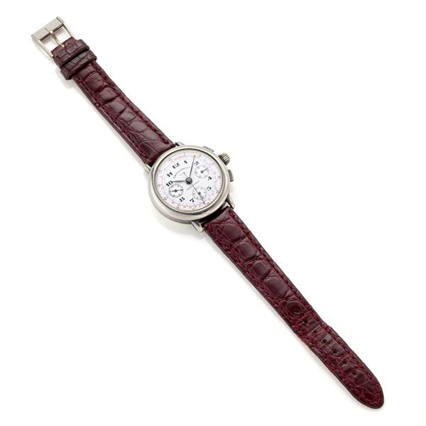 Eberhard chronograph  - Auction JEWELS AND WATCHES - Faraone Casa d'Aste
