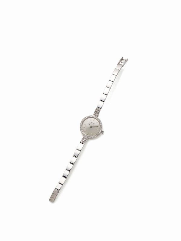 Jaeger LeCoultre : Orologio oro bianco e diamanti Jaeger Le Coultre  - Asta ASTA A TEMPO - Faraone Casa d'Aste