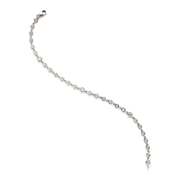 Bracciale in oro con diamanti  - Asta Argenti, orologi e gioielli - Faraone Casa d'Aste