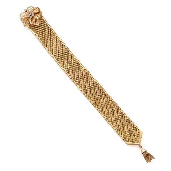 Bracciale in oro   - Asta Argenti, orologi e gioielli - Faraone Casa d'Aste