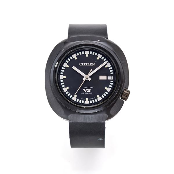 Citizen Custom V2 Full Black  - Asta Argenti, orologi e gioielli - Faraone Casa d'Aste