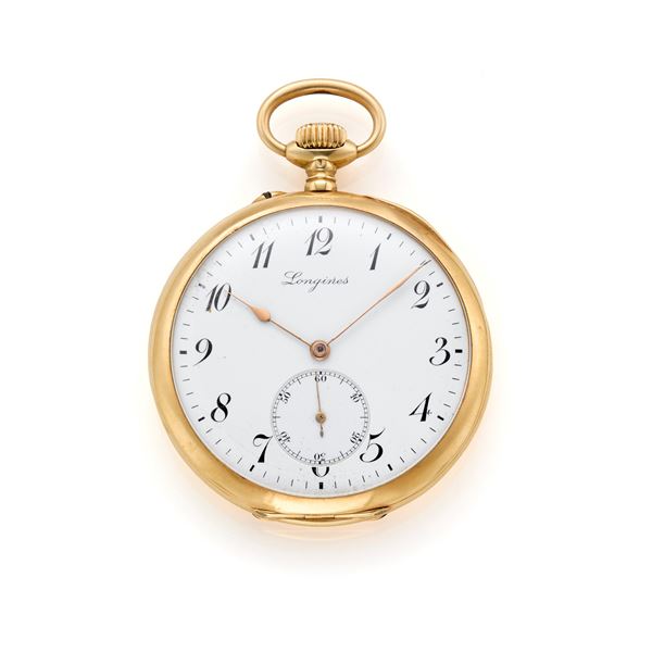 Longines pocket watch  - Auction Argenti, orologi e gioielli - Faraone Casa d'Aste