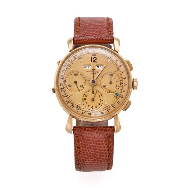 Baume &amp; Mercier cronografo  - Asta Argenti, orologi e gioielli - Faraone Casa d'Aste