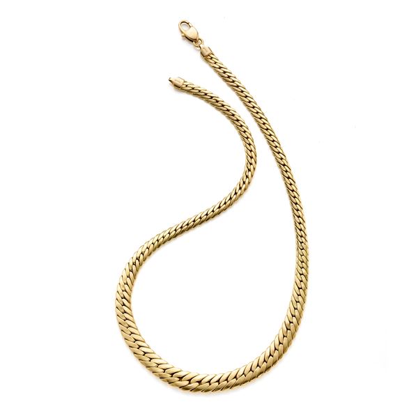 Gold necklace  - Auction JEWELRY AND WATCHES - Faraone Casa d'Aste