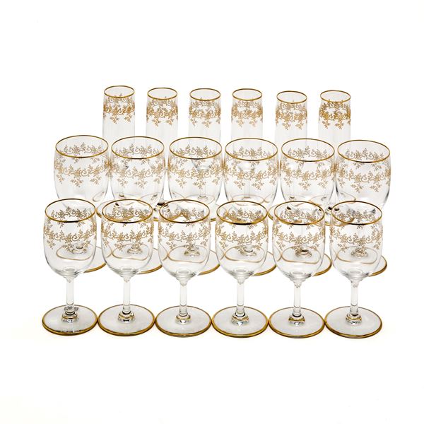 Baccarat : Servizio Baccarat  - Asta Argenti, orologi e gioielli - Faraone Casa d'Aste
