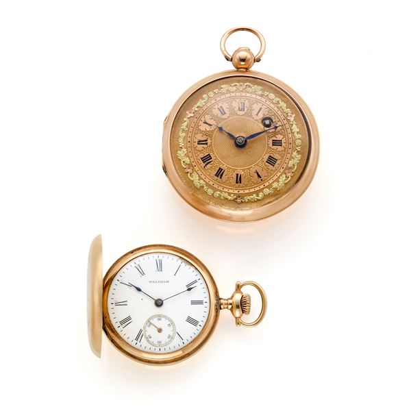 Two pocket watches  - Auction Argenti, orologi e gioielli - Faraone Casa d'Aste