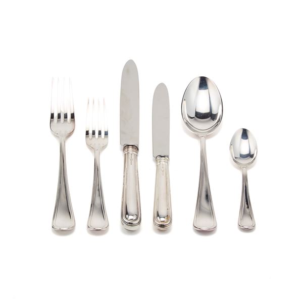 Cesa : Cesa silver cutlery  - Auction Argenti, orologi e gioielli - Faraone Casa d'Aste