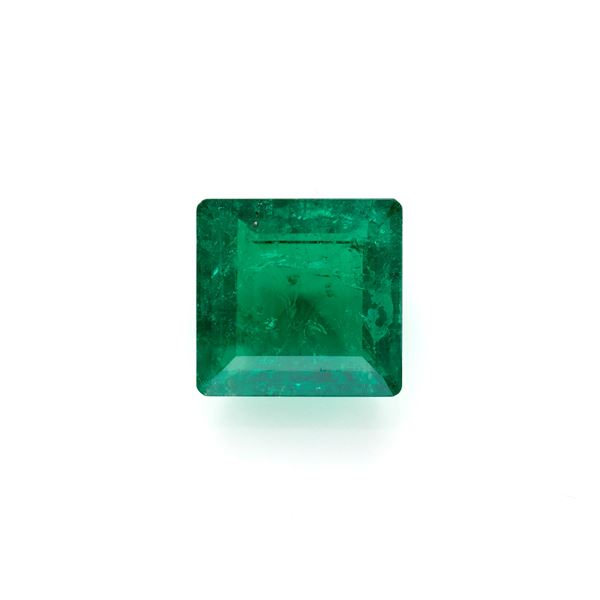 12,96 ct emerald  - Auction Argenti, orologi e gioielli - Faraone Casa d'Aste