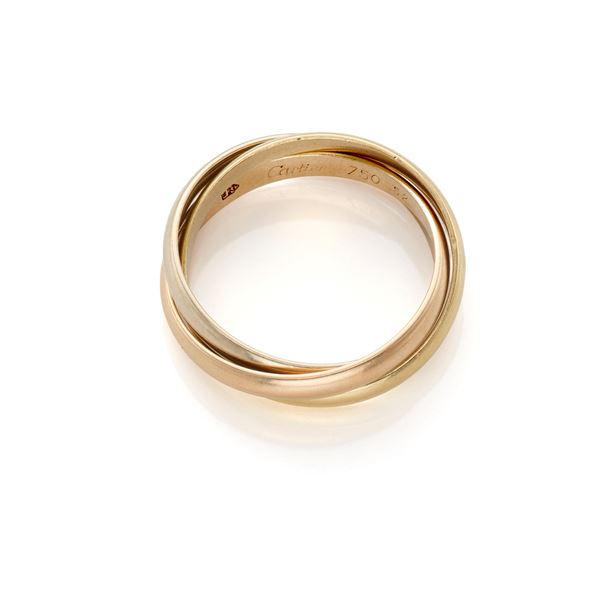 Cartier : Anello oro Trinity Cartier  - Asta Argenti, orologi e gioielli - Faraone Casa d'Aste