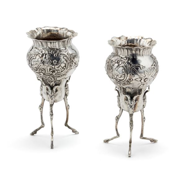 Silver lot  - Auction Argenti, orologi e gioielli - Faraone Casa d'Aste