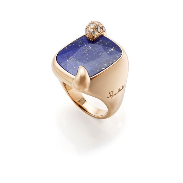 Pomellato : Anello Pomellato in oro  lapislazzulo  - Asta Argenti, orologi e gioielli - Faraone Casa d'Aste