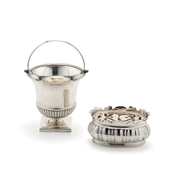 Silver lot  - Auction Argenti, orologi e gioielli - Faraone Casa d'Aste