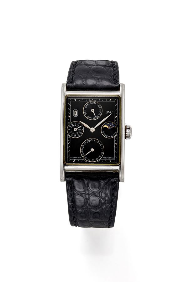 IWC Novecento Calendario Perpetuo  - Asta Argenti, orologi e gioielli - Faraone Casa d'Aste