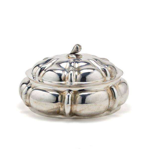 Silver centerpiece signed Dabbene  - Auction Argenti, orologi e gioielli - Faraone Casa d'Aste