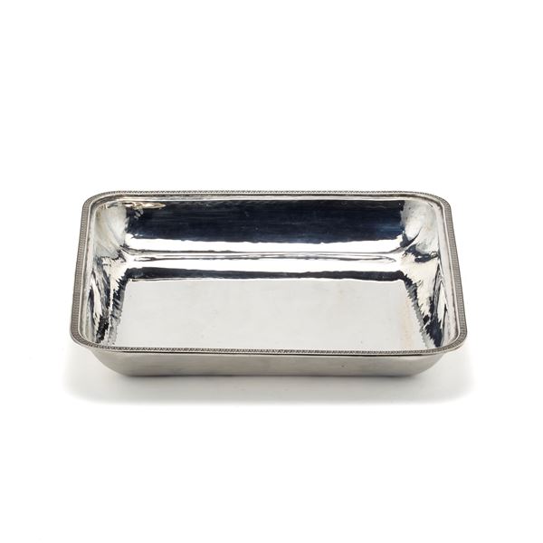 Silver tray  - Auction Argenti, orologi e gioielli - Faraone Casa d'Aste
