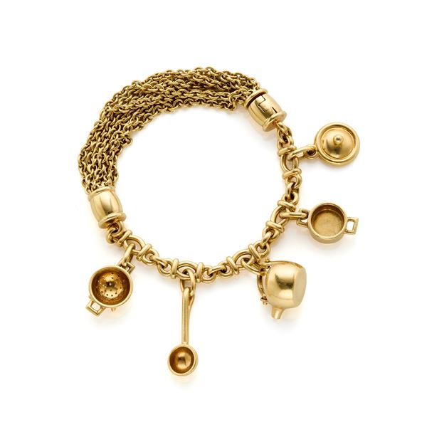Pomellato : Bracciale Cuoca Pomellato  - Asta Argenti, orologi e gioielli - Faraone Casa d'Aste