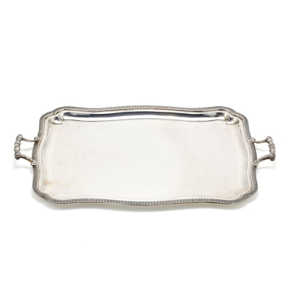 Silver tray  - Auction Argenti, orologi e gioielli - Faraone Casa d'Aste