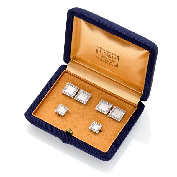 Set da sparato  - Asta Argenti, orologi e gioielli - Faraone Casa d'Aste