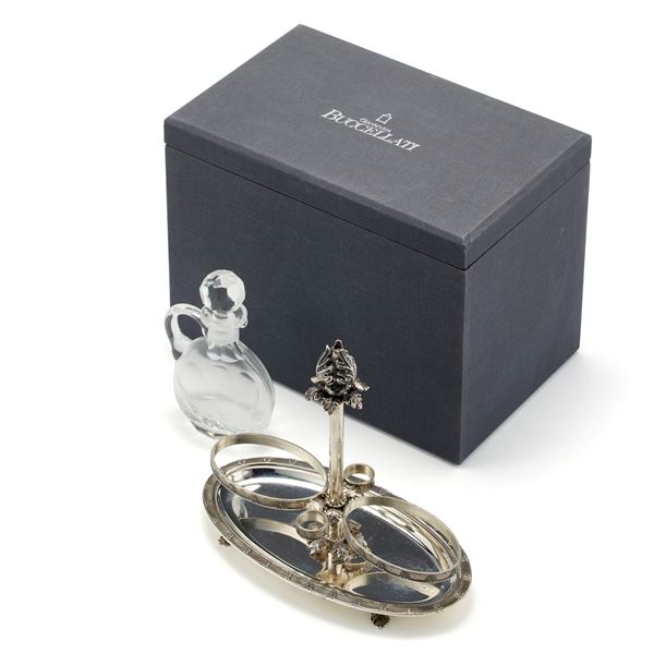 Buccellati : Silver cruet set signed Gianmaria Buccellati  - Auction Argenti, orologi e gioielli - Faraone Casa d'Aste