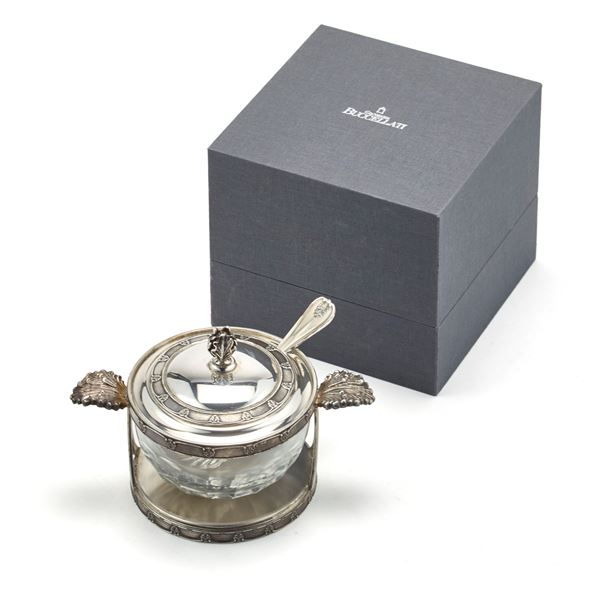 Buccellati : Silver cheese dish signed Gianmaria Buccellati   - Auction Argenti, orologi e gioielli - Faraone Casa d'Aste