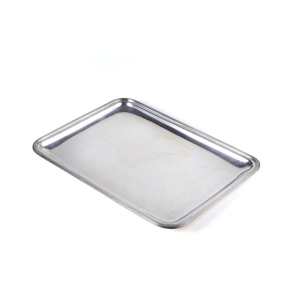 Silver tray  - Auction Argenti, orologi e gioielli - Faraone Casa d'Aste