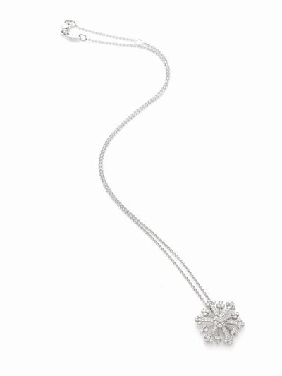 Collana Fiocco di Neve Firmata Crivelli in Oro con Diamanti