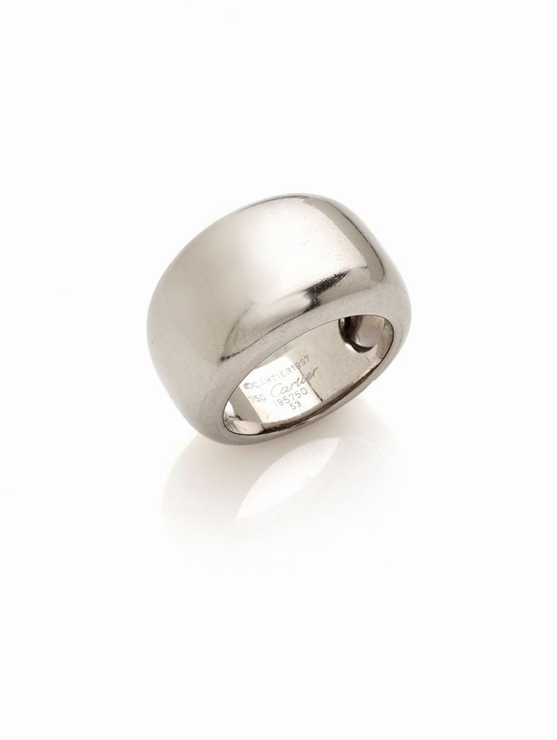 Anello Cartier in Oro Bianco