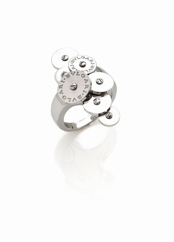 Bulgari - Anello Bulgari in oro bianco